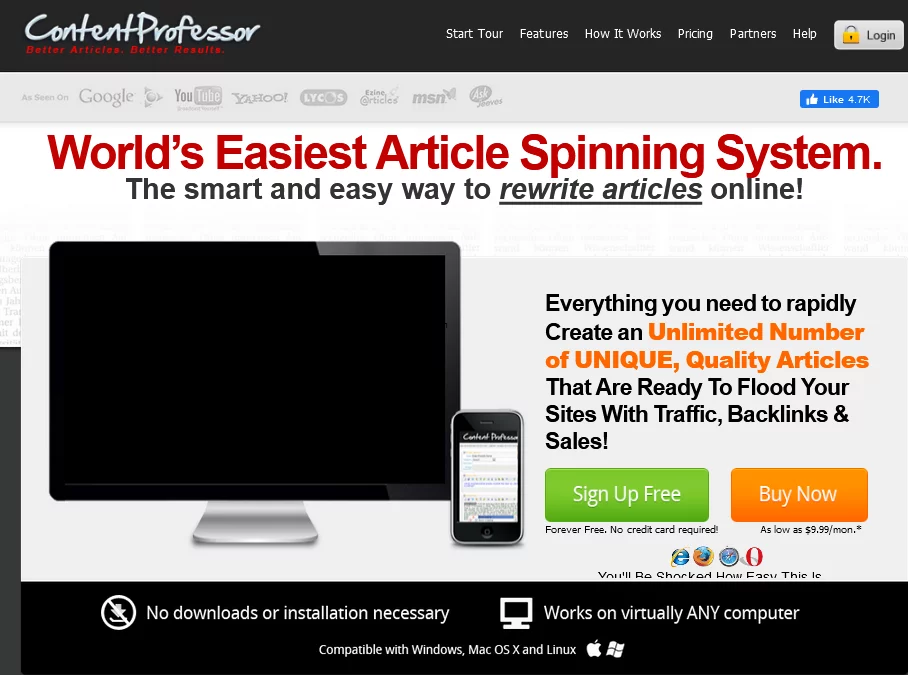 Content Professor - Best Alternative to QuillBot