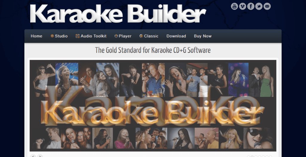 Karaoke Builder Player 5.0 - Free Karaoke Software