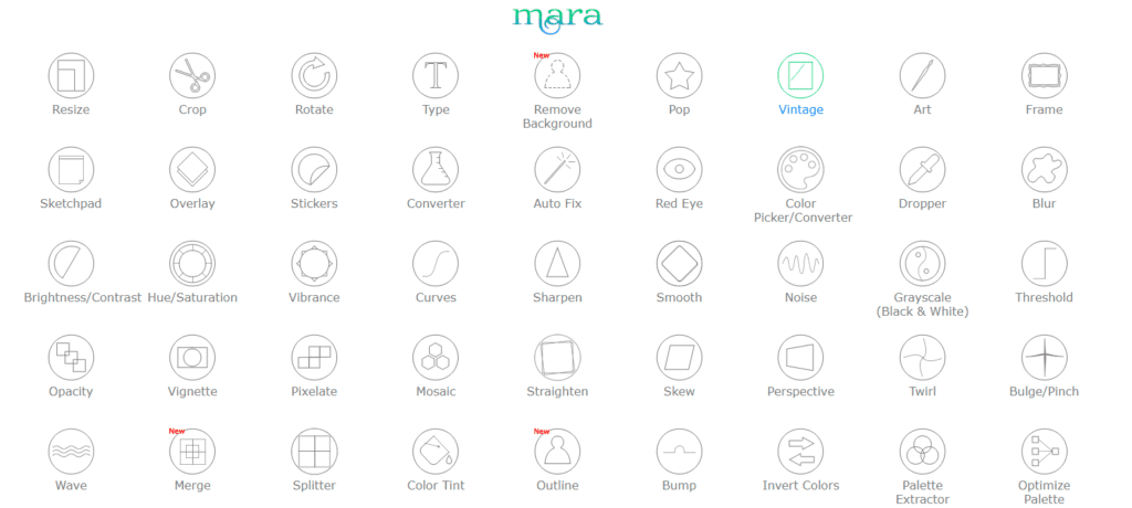 Mara.photos - Best Free Image Editor