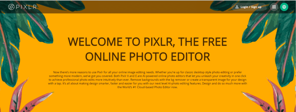Pixlr - Best Free Online Photo Editing Software