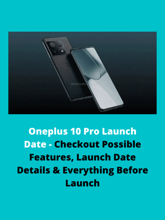 Oneplus 10 pro release date